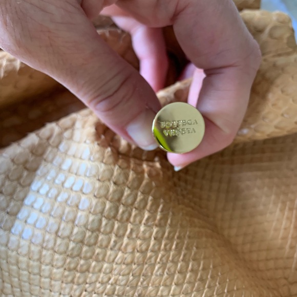 BOTTEGA VENETA snake skin bag. Great condition. Beautiful Bag. - Picture 6 of 14